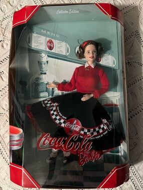 Coca-Cola Barbie Diner Display - C. 1999